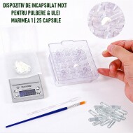 Dispozitiv Incapsulat Mixt | Ulei & Pulbere | M:1 | 25 capsule