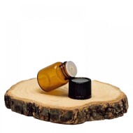 Sticla ambra cu picurator | 2ml
