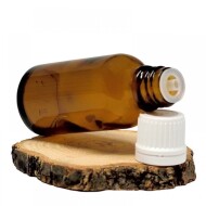 Sticla ambra cu picurator | 30ml